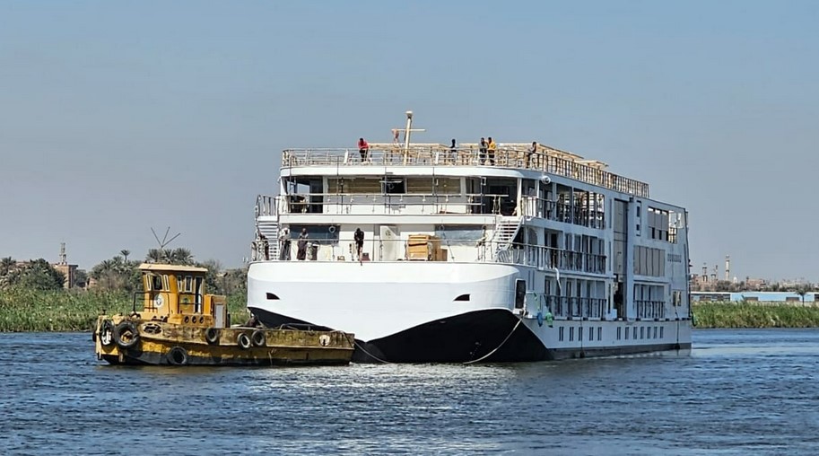 Viking Hathor Nile river cruise ship