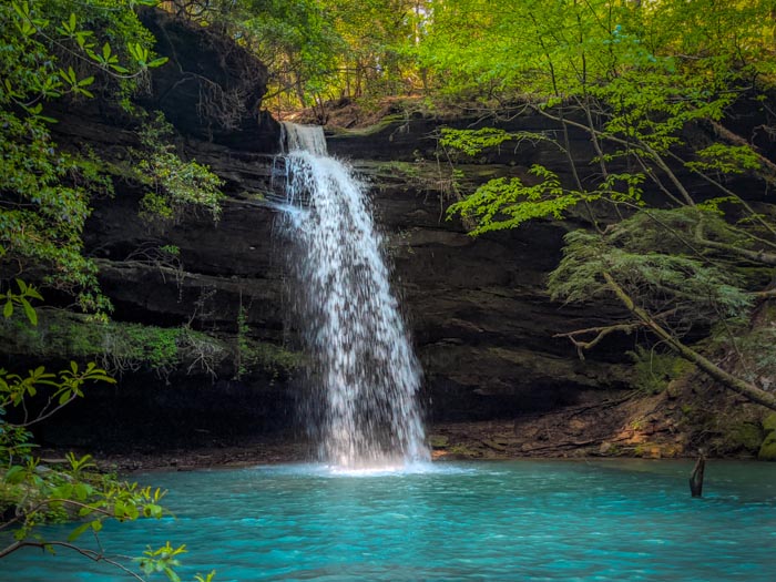 Shangrila waterfall in Alabama